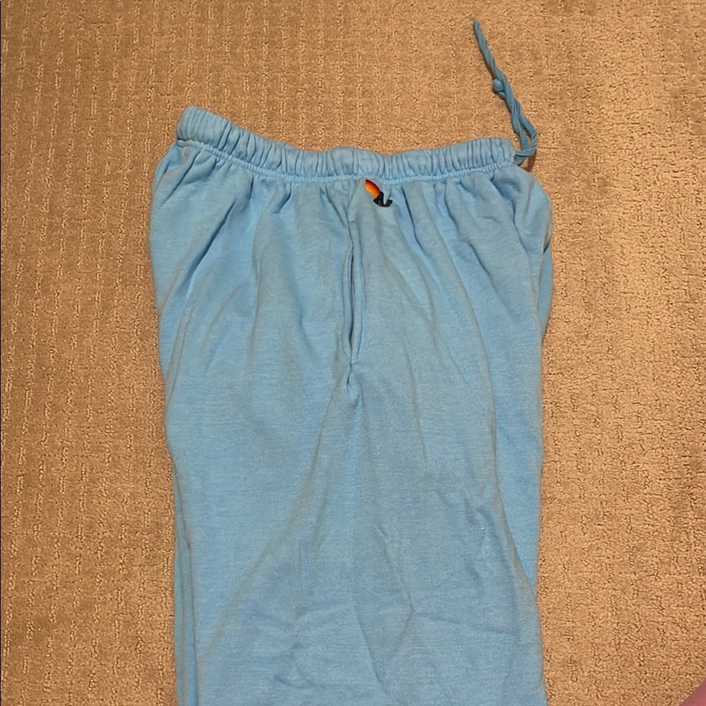 Aviator Nation Blue Lightning Bolt Stitch Men Joggers XL - Picture 8 of 14